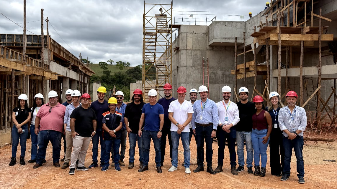  Visita à nova Estação de Tratamento de Esgoto (ETE)